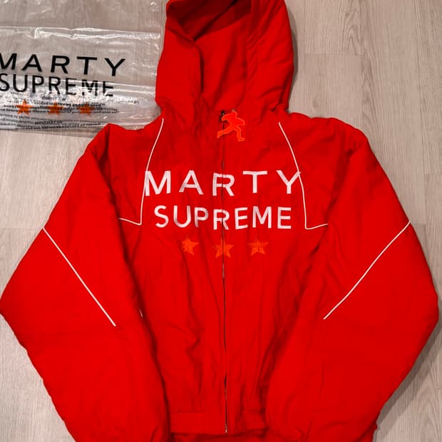 (XL) Marty supreme 마티 슈프림 자켓 오렌지