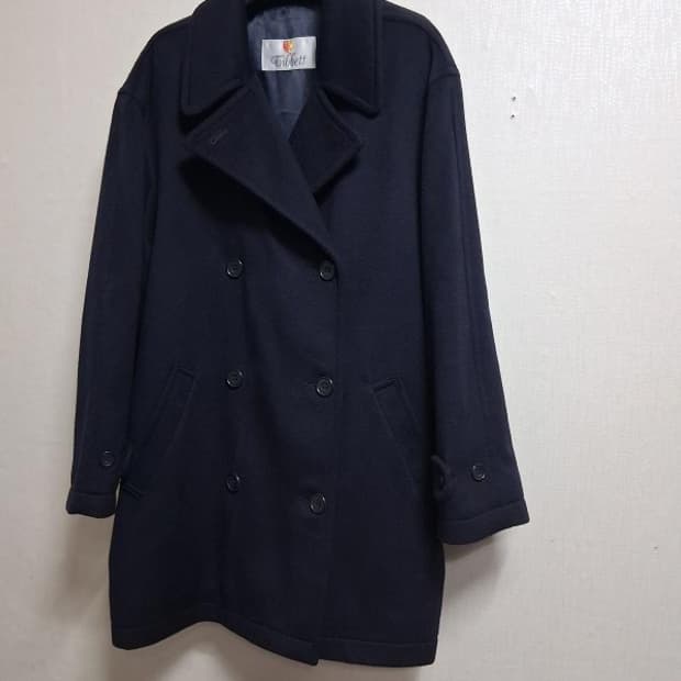 영국산 영국산 Tibbett 네이비캐시미어 더블코트 퓨어캐시미어 66 7