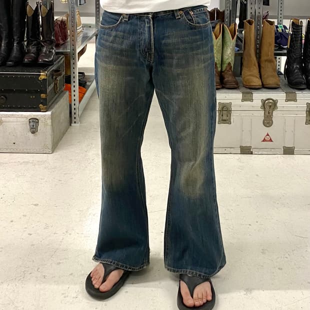 90s Abercrombie & Fitch flare denim pant