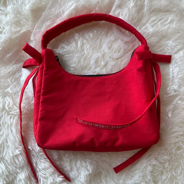 (새상품) Sandy Liang X Baggu 샌디리앙 바쿠 보우 미니백