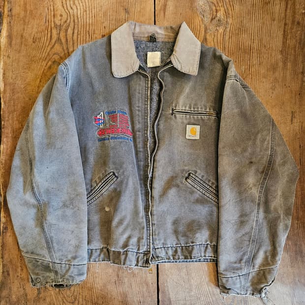 빈티지 칼하트 디트로이트 자켓 