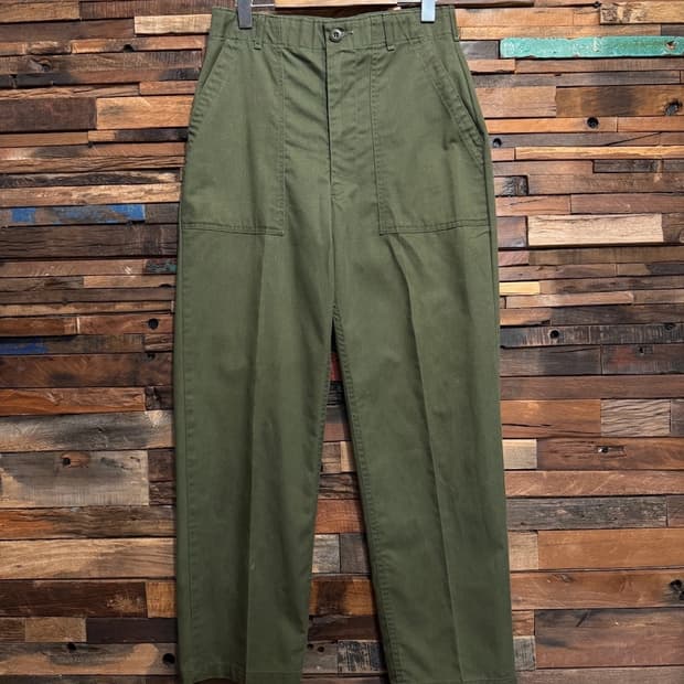 80s U.S Army OG 507 Fatigue Trouser