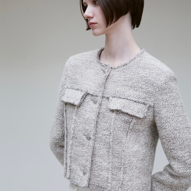 RE RHEE 리이 울블랜드 트위드자켓