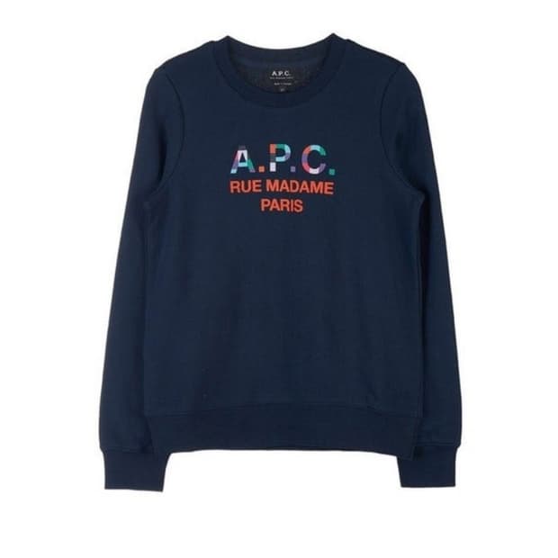 아페쎄 스웻셔츠 네이비 