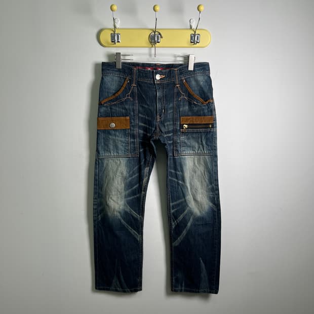Edwin 에드윈 익스클루시브 빈티지 웨스턴 데님 팬츠 32