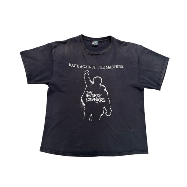 빈티지 90s Rage Against The Machine 밴드 티