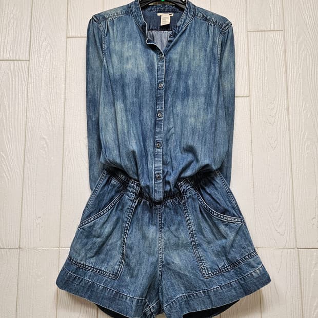 데님점프수트