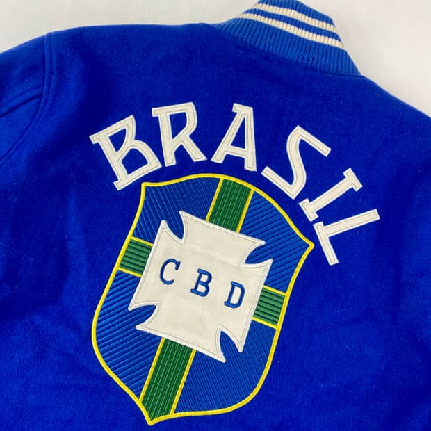 00s 나이키 레더 패치 브라질 바시티 자켓 (105)