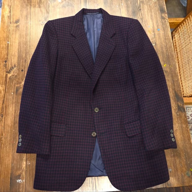 90'S 올드머니 랑방 트위드자켓 