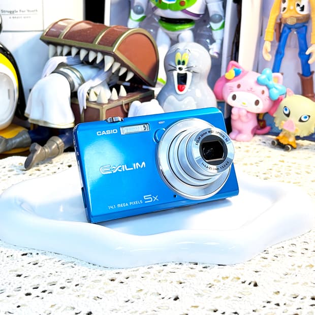 [💙초슬림] 카시오 엑슬림 EX-ZS10 블루 디지털 카메라