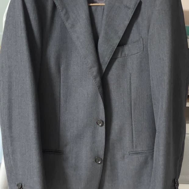 라마르쉐 링자켓 블랙라벨 트래블러 수트 미드 그레이 50