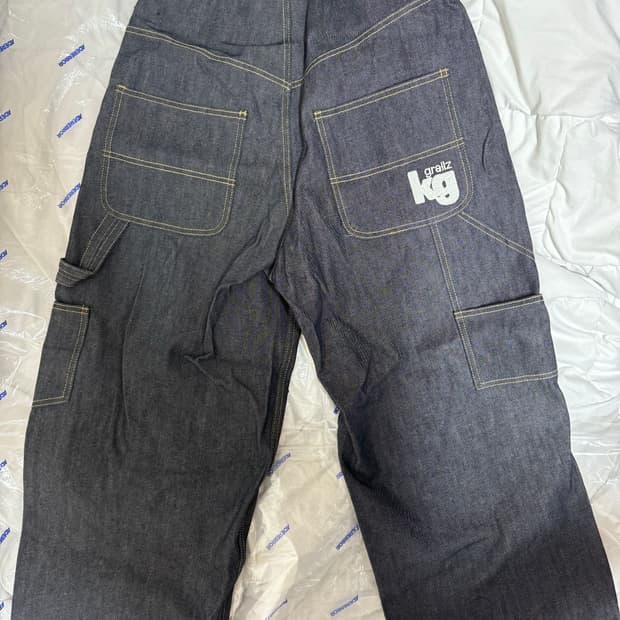 [GRAILZ X KOIN SEOUL] 카펜터 로우 데님 인디고 2사이즈