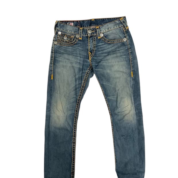 트루릴리젼 팬츠 