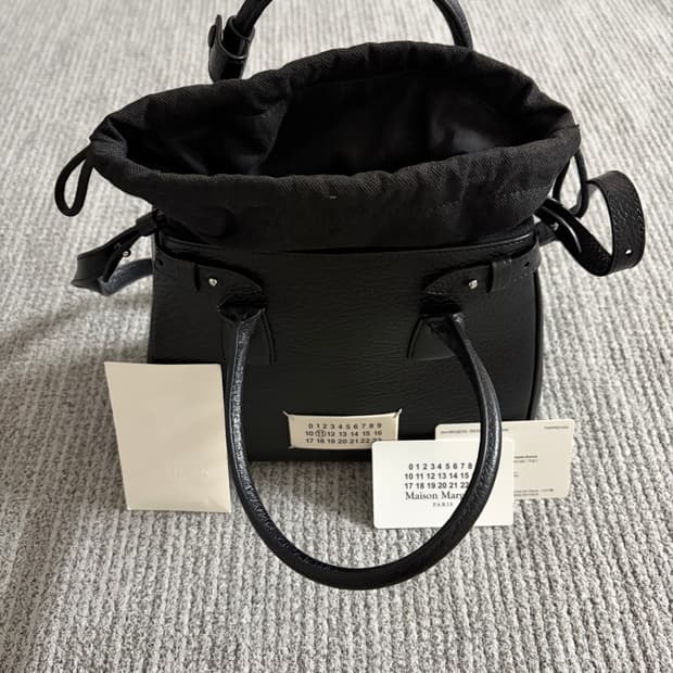 (상태 최상) 메종 마르지엘라 5AC 드로스트링 토트백