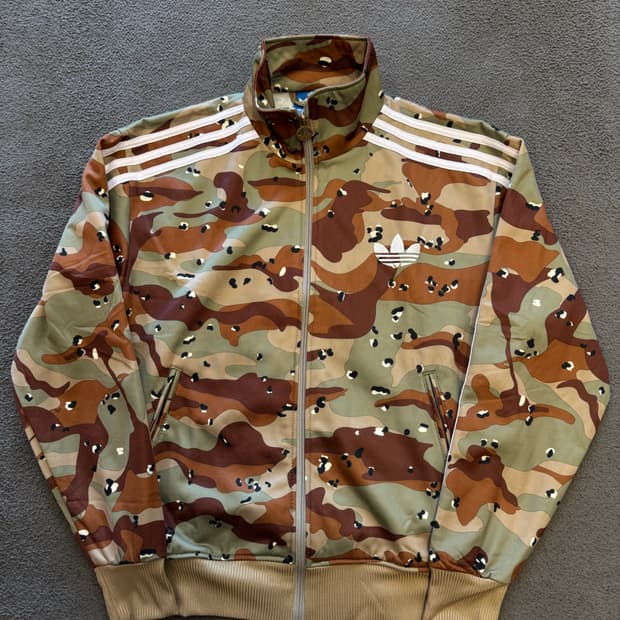 아디다스 파이어버드 카모 트랙져지 처분 