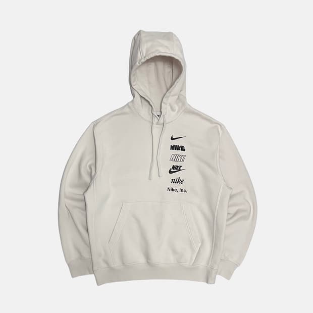 나이키 클럽 로고 풀오버 후드티