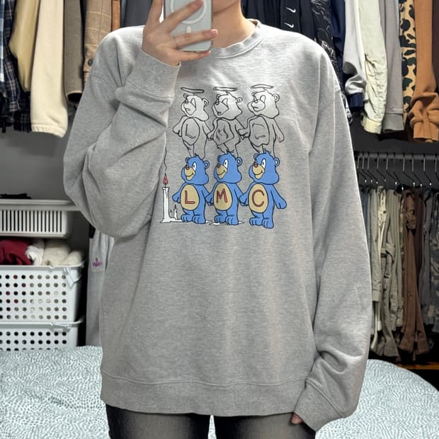 LMC 곰돌이 맨투맨