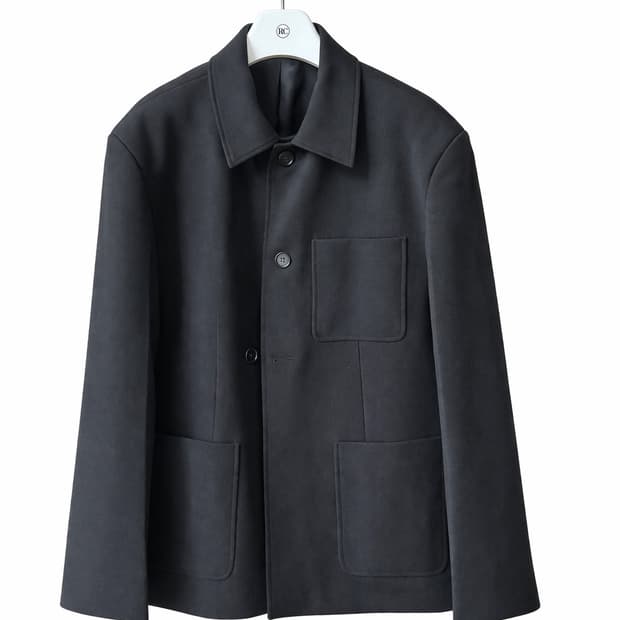 렉토 RECTO 버진울 100% 블랙 자켓 XL / 상태최상