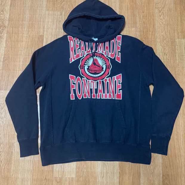 레디메이드 후드티 블랙