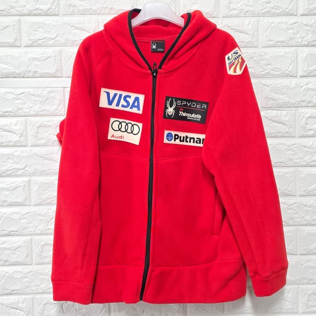 택포// 스파이더 US 스키팀 후리스 105