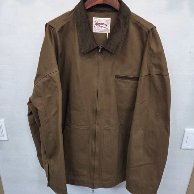 러기드하우스 빅사이즈 캔버스 워크웨어 초어자켓 xxxl xxxxl