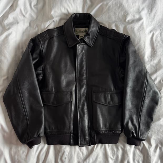 [M] 엘엘빈 ll bean A2 레더 자켓