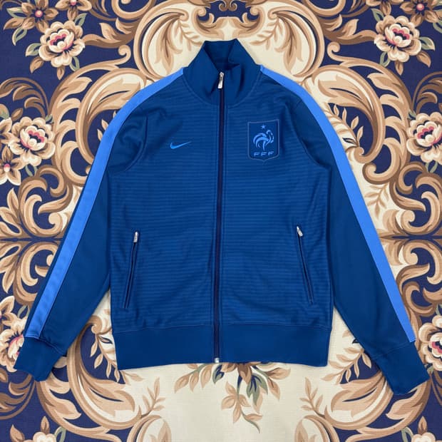 (XL)10s나이키 Nike 프랑스 트랙탑 져지(블루)