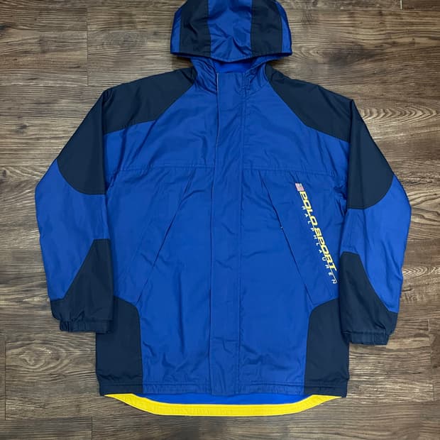 90s 폴로스포츠 플리스 라이너 스키 자켓 점퍼