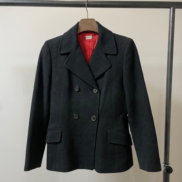 (40) Paul Smith 폴스미스 우먼 차콜 울 자켓