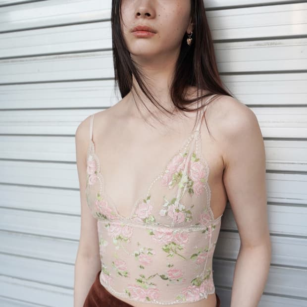 누아누 Rose Camisole Apricot