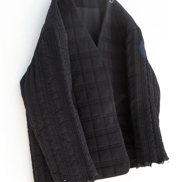 수목 soomok 카우칭 퀼팅 자켓