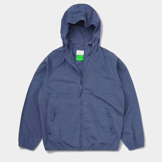 카키스 후디드 윈드 자켓 바람막이 M