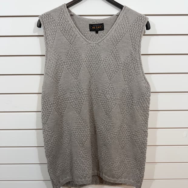 BEAMS + 니트 베스트