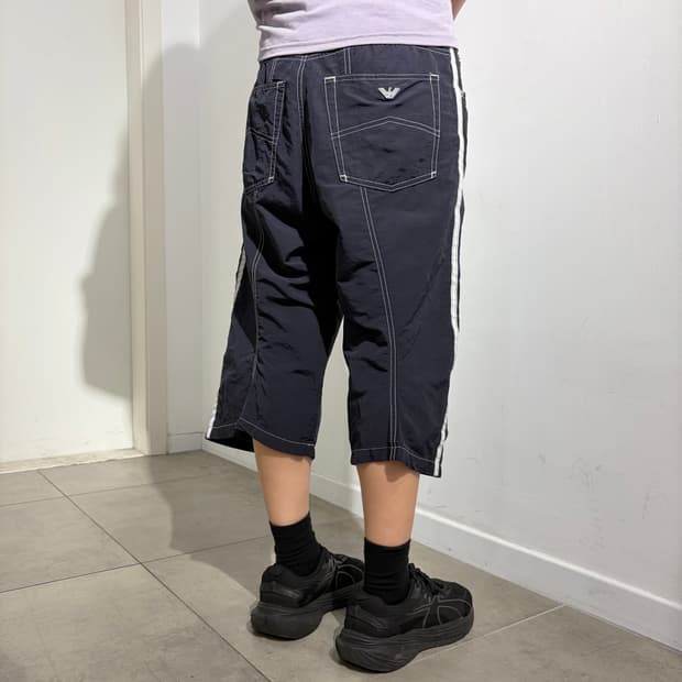 Armani Jeans 나일론 카프리 팬츠 반바지