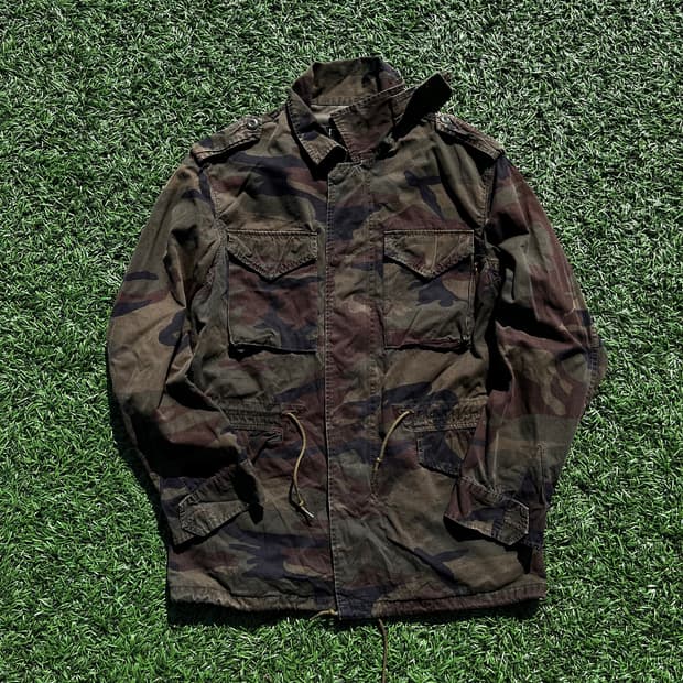 알파 인더스트리 빈티지 밀리터리자켓 (실측확인)