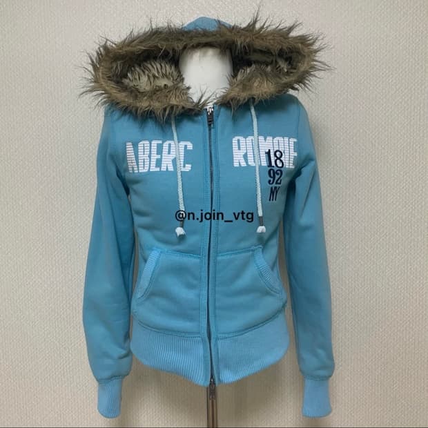 아베크롬비 하늘 울프죠 집업