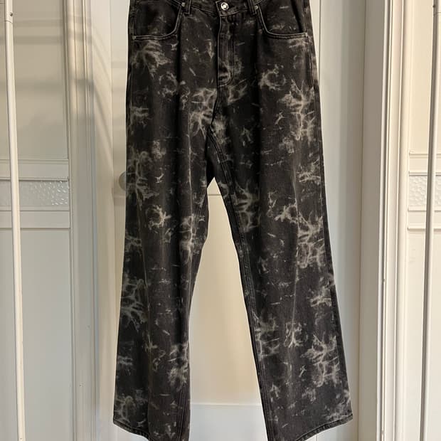 세컨모노 워싱 데님