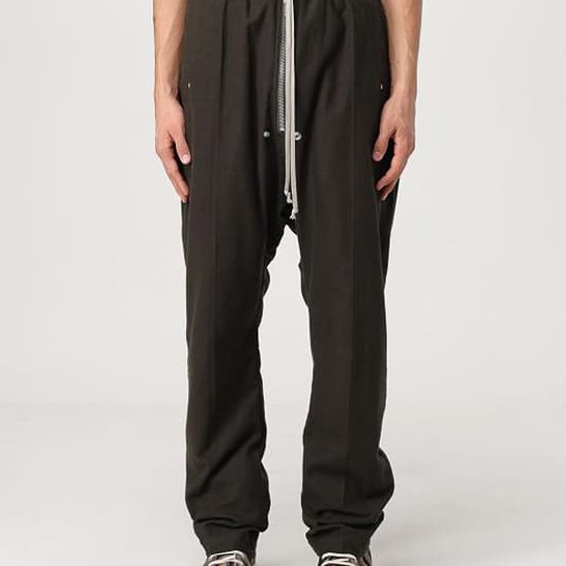 릭오웬스 벨라 드로스트링 팬츠