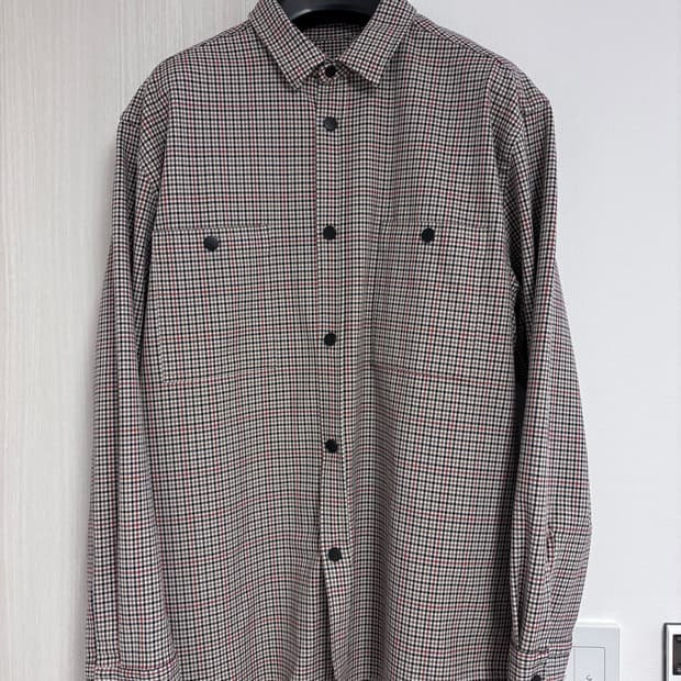 XL ZARA 자라 체크 셔츠