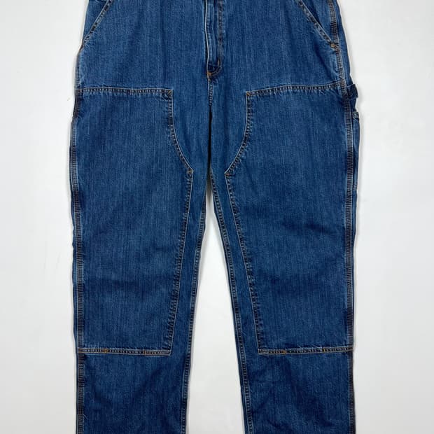 Carhartt 칼하트 더블니 루즈핏 데님 팬츠