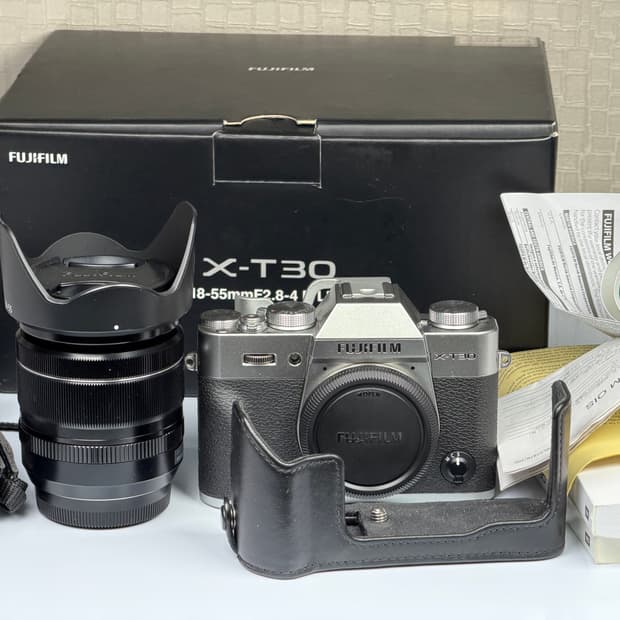 후지필름 X-T30, XF 18-55mm F2.8-4 R LM OIS 렌