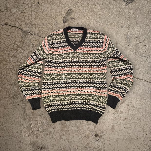 BONTON 'kingdom for adult 페어 아일 패턴 스웨터