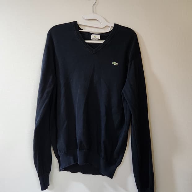 라코스테 로고 코튼 니트 4(L) 남여공용