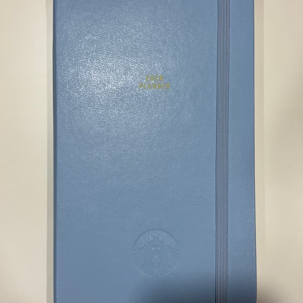 스타벅스) 2026 위클리 플래너 스카이블루