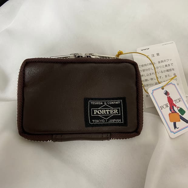 PORTER 포터 프리스타일 키케이스 브라운