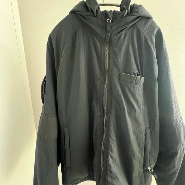 [2] 폴리테루 노매뉴얼 레벨7 푸퍼 자켓 블랙