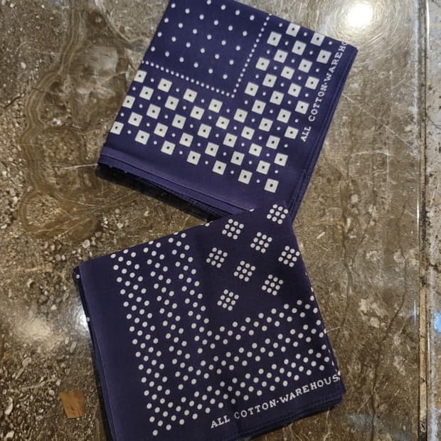 웨어하우스 반다나 스카프 