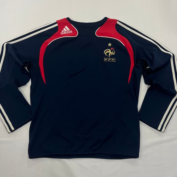 아디다스 프랑스 축구 대표팀 트레이닝 상의 