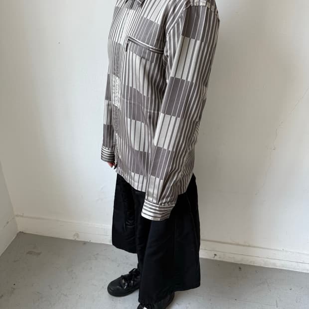 장폴고티에 지오메트릭 자켓