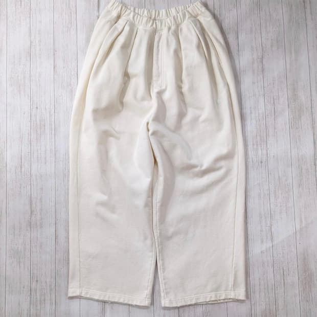 [1] Ancellm 안셀름 턱 스웻팬츠 화이트